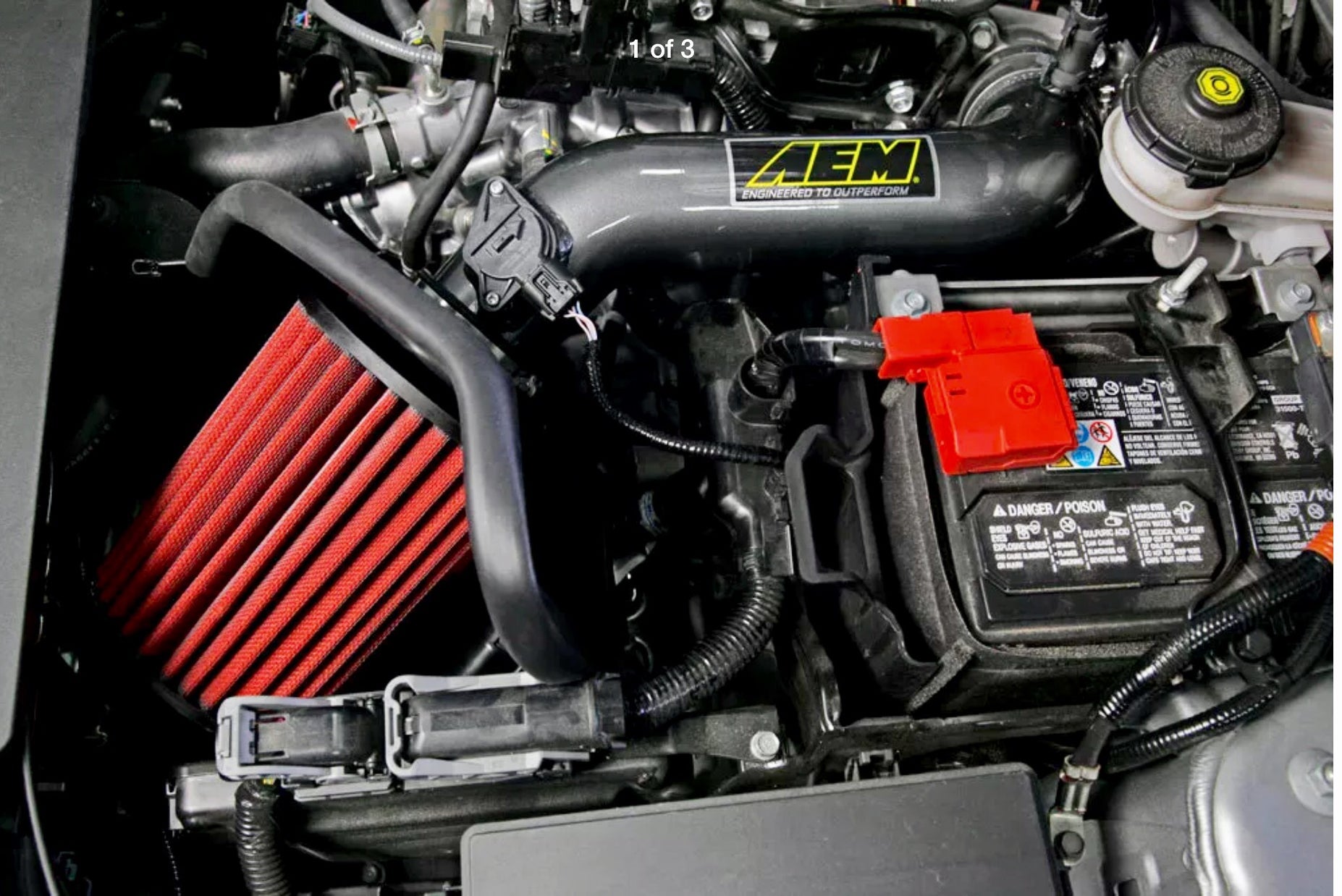 Aaeh Racing Intake Components of an AEM Intake System | Envision Tuning