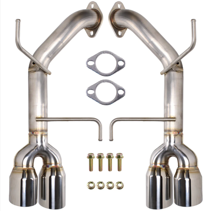 Remark Axleback Exhaust w/ 3.5" Stainless Single Wall Tip 2022-2023 WRX