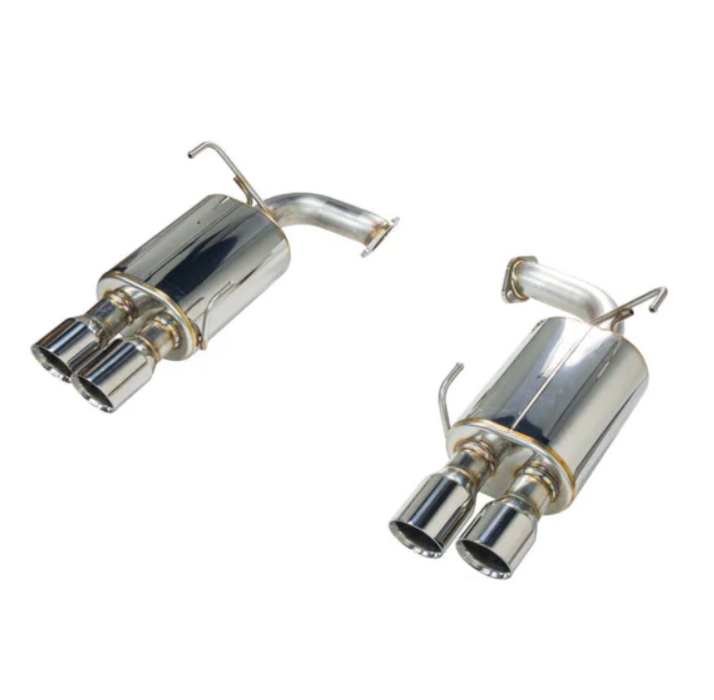 Remark Axle Back Exhaust w/Stainless Steel Double Wall Tips 2015-2021 / 2015-2021 STI