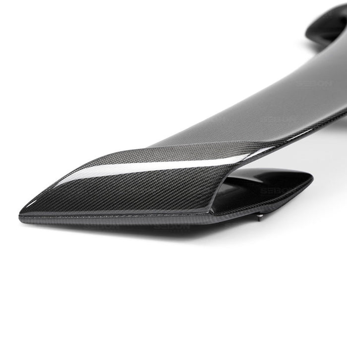 Sebon R35 Spoiler Seibon 09-10 Nissan GTR R35 OEM Carbon Fiber Rear Spoiler — Envision Tuning