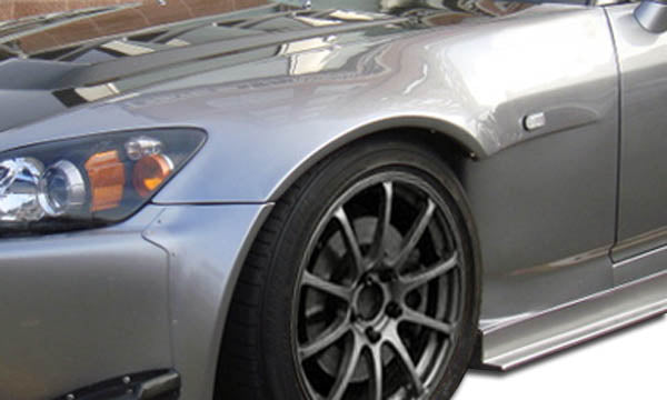 2000-2009 Honda S2000 Duraflex Type JS Front Fenders (+40mm) - 4 Piece