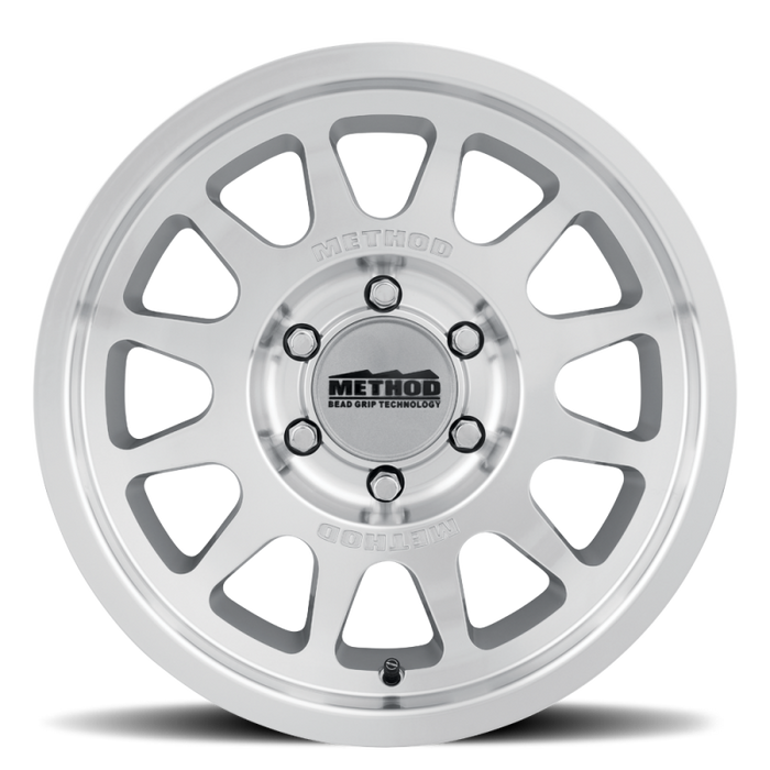 Method MR703 Bead Grip 17x8.5 +35mm Offset 6x5.5 106.25mm CB Machined - Clear Coat Wheel