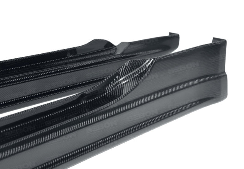 Seibon CW Style Carbon Fiber Side Skirts 2003-2008 Nissan 350Z