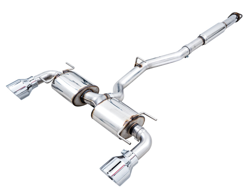 AWE Touring Edition Catback Exhaust w/ Chrome Silver Tips 2013-2024 BRZ / 2017-2021 Toyota 86 / 2022-2024 GR86