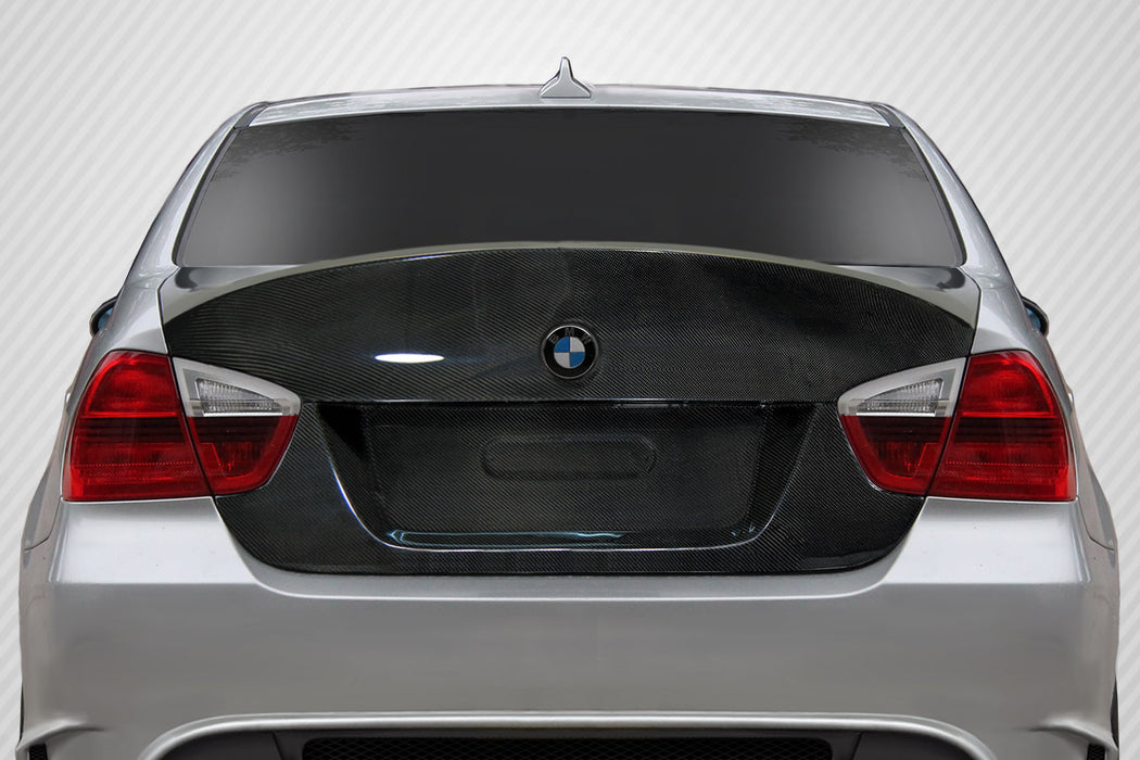 2006-2008 BMW 3 Series E90 4DR Carbon AF-1 Trunk Lid ( CFP ) - 1 Piece