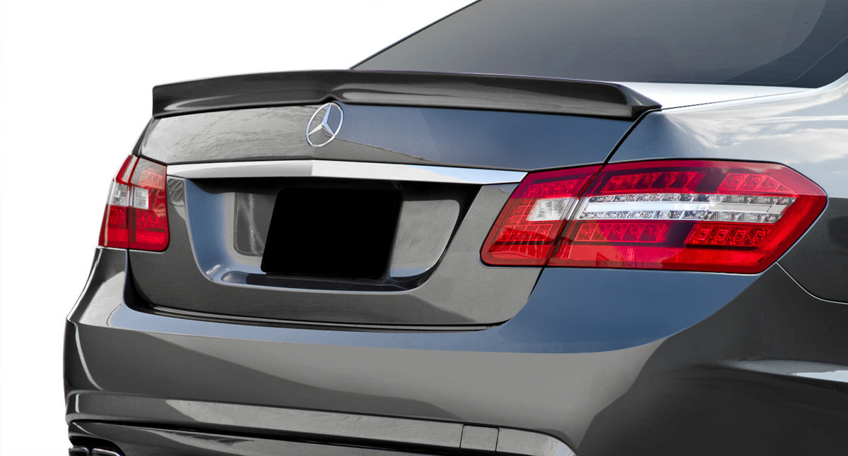 2010-2016 Mercedes E Class W212 4DR Carbon AF-3 Trunk Spoiler ( CFP ) - 1 Piece (S)