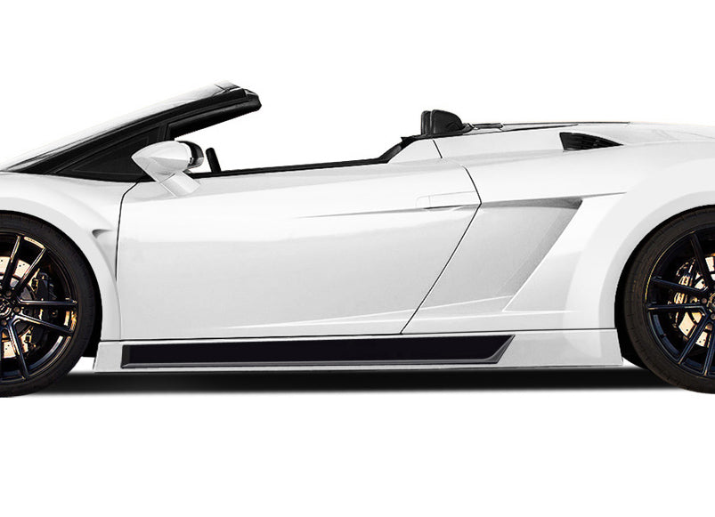 2004-2008 Lamborghini Gallardo AF-1 Wide Body Side Skirt Rocker Panels ( GFK ) - 2 Piece (S)