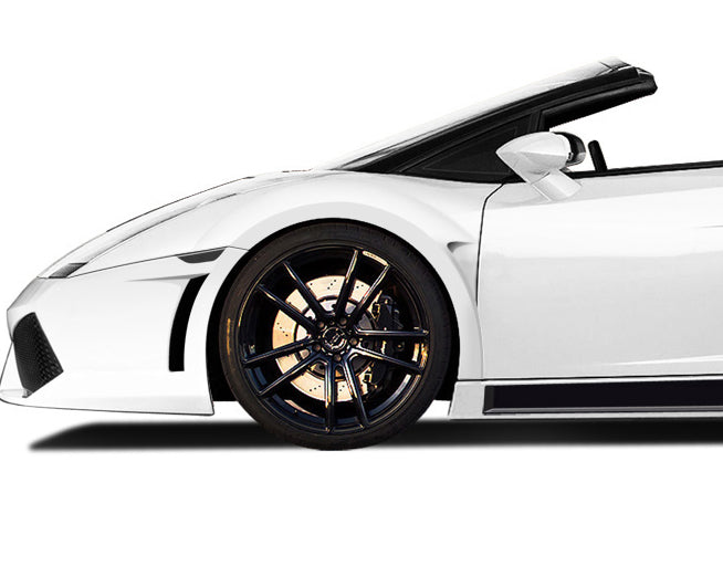 2004-2008 Lamborghini Gallardo AF-1 Wide Body Front Fender Flares ( GFK ) - 2 Piece (S)