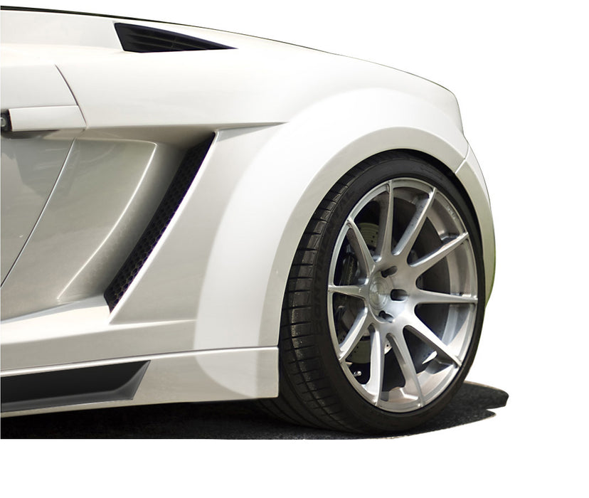 2004-2008 Lamborghini Gallardo AF-1 Wide Body Rear Fender Flares ( GFK ) - 2 Piece (S)