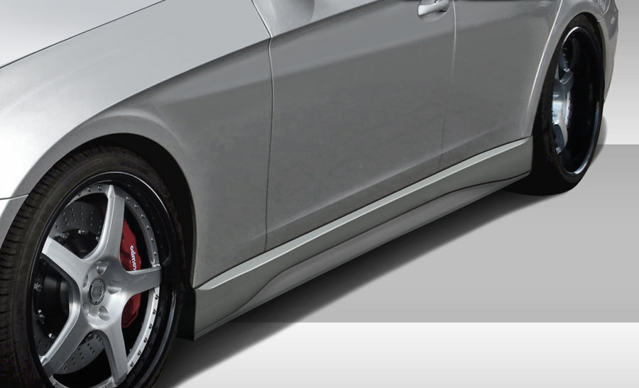 2006-2011 Mercedes CLS Class C219 W219 Eros Version 1 Side Skirts Rocker Panels - 2 Piece (S)