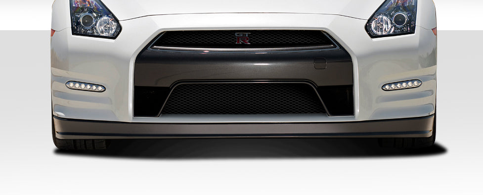 2009-2016 Nissan GT-R R35 Duraflex OEM Facelift Look Conversion Front Lip Under Air Dam Spoiler- 2 Piece (S)
