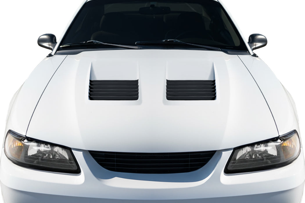 1999-2004 Ford Mustang Duraflex Riot Hood - 1 Piece
