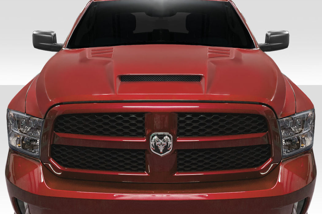 2009-2018 Dodge Ram 1500 Duraflex RK-S Ram Air Hood - 1 Piece