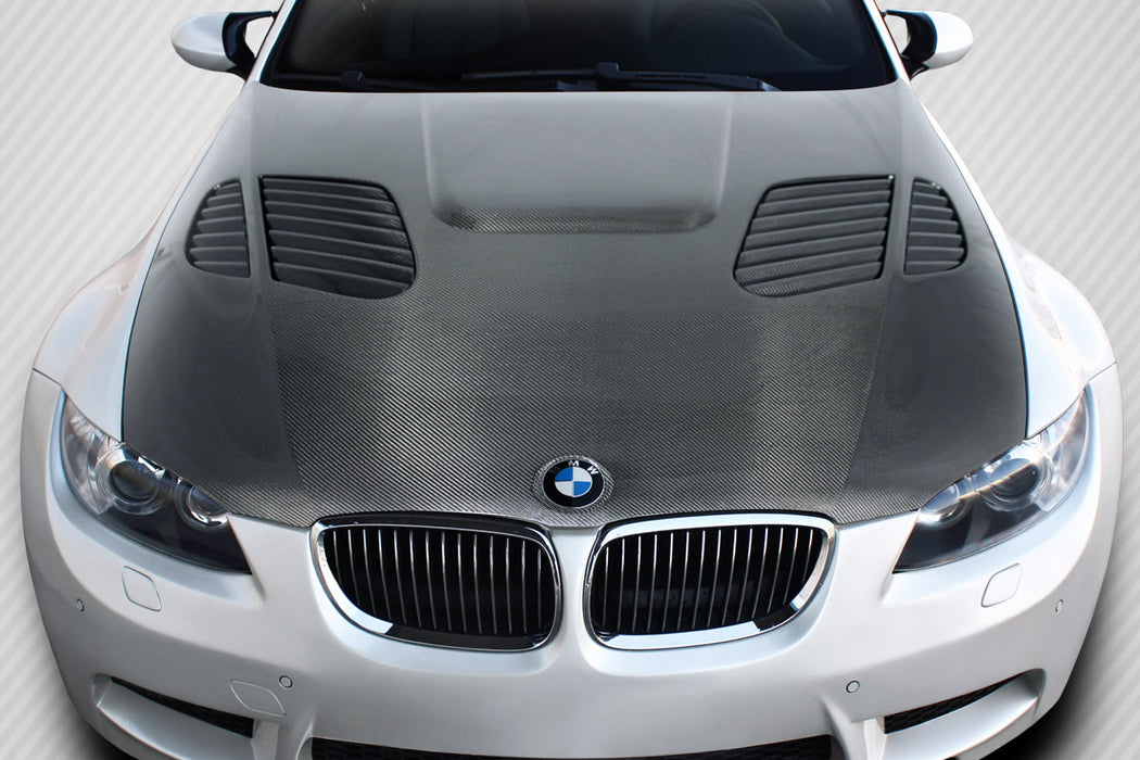 2008-2013 BMW M3 E92 E93 Carbon Creations DriTech GTR Hood - 1 Piece