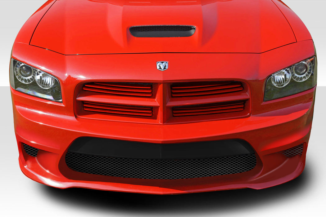 2006-2010 Dodge Charger Duraflex Hellcat Look Front Bumper - 1 Piece