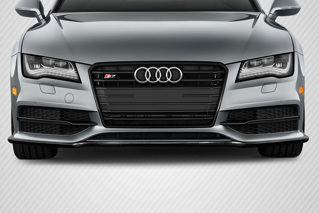 2012-2015 Audi A7 S7 C7 S Line Carbon Creations JPM Front Lip - 1 Piece
