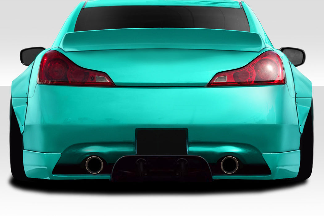 2008-2015 Infiniti G Coupe G37 Q60 Duraflex LBW Rear Diffuser - 3 Piece