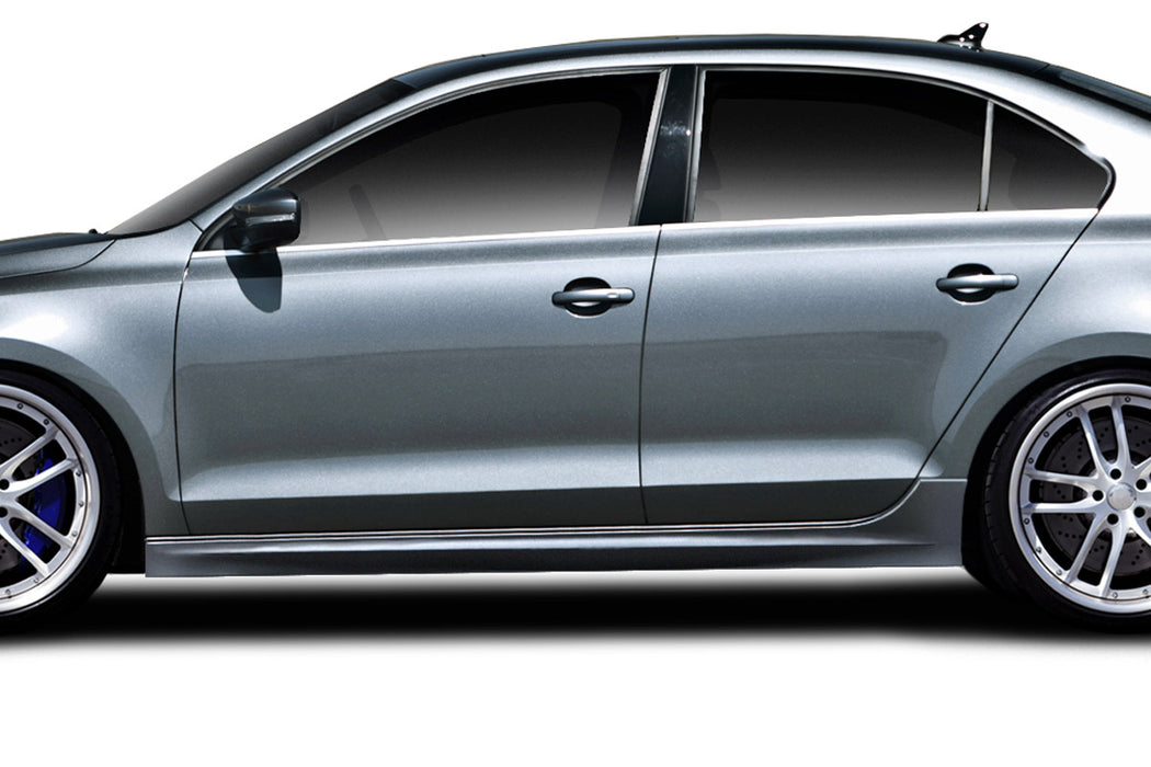 2011-2014 Volkswagen Jetta Duraflex Votex Look Side Skirts - 2 Piece