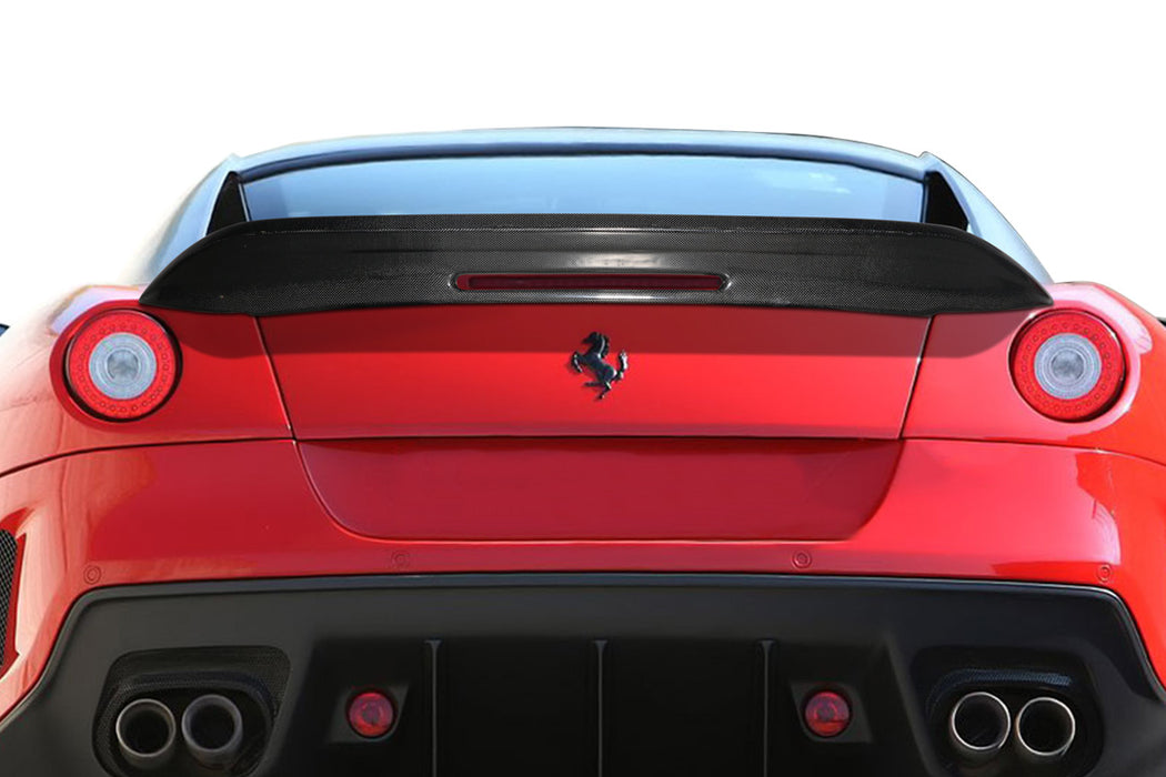 2006-2012 Ferrari 599 Carbon AF-1 Trunk Wing Spoiler ( CFP ) - 1 Piece (S)