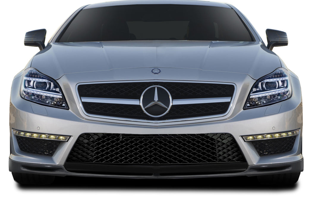 2012-2018 Mercedes W218 CLS63 AF-1 Front Spoiler ( GFK ) - 1 Piece