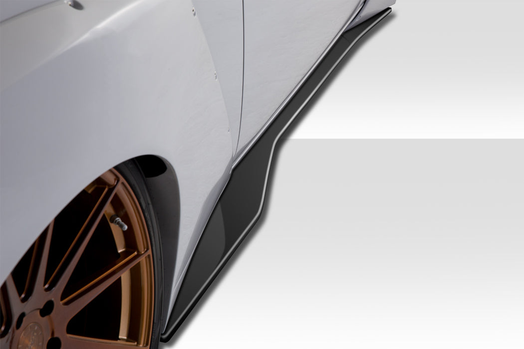 2008-2023 Dodge Challenger Duraflex Circuit Side Splitter - 2 Piece