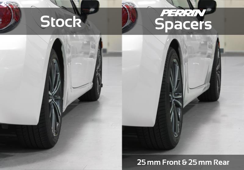 Perrin Subaru 5x100 25mm Wheel Spacers (One Pair)