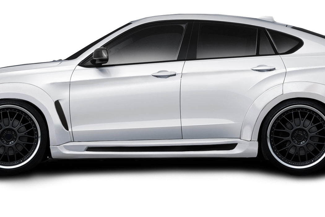 2015-2019 BMW X6 F16 / X6M F86 AF-1 Side Skirts ( PU-RIM ) - 2 Piece (S)