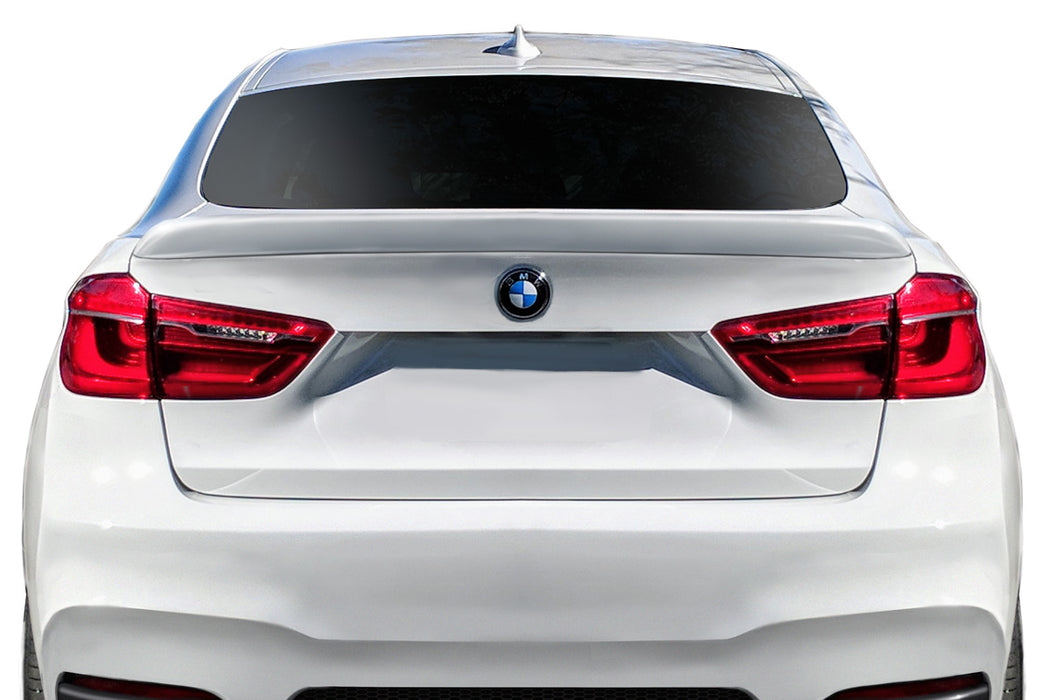 2015-2019 BMW X6 F16 / X6M F86 AF-1 Trunk Wing Spoiler ( GFK ) - 1 Piece (S)