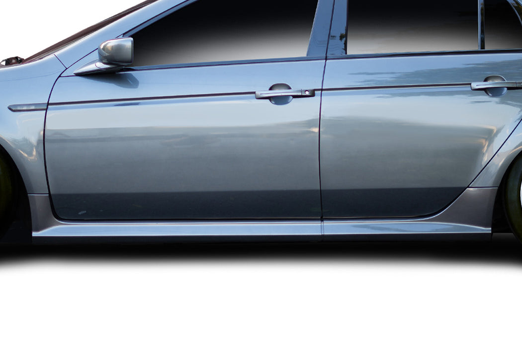 2004-2008 Acura TL Duraflex A Spec Look Side Skirts - 2 Piece