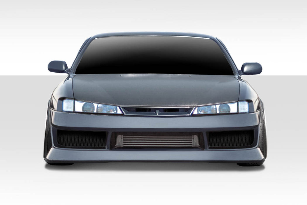 1997-1998 Nissan 240SX S14 Duraflex B-Sport Wide Body Front Bumper Cover - 1 Piece (S)