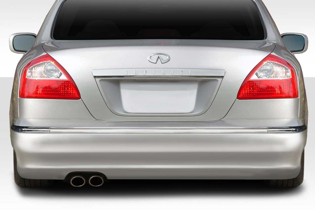 2002-2004 Infiniti Q45 Duraflex J Design Rear Bumper Cover - 1 Piece (S)