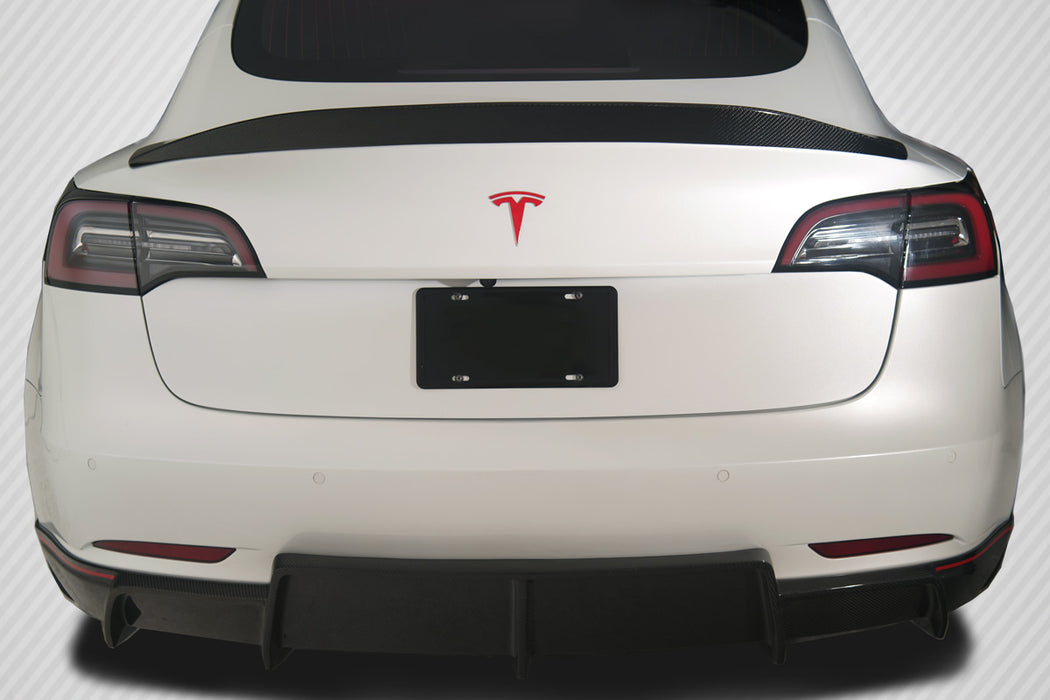 2017-2023 Tesla Model 3 Carbon Creations GT Concept Rear Wing Spoiler - 1 Piece (S)