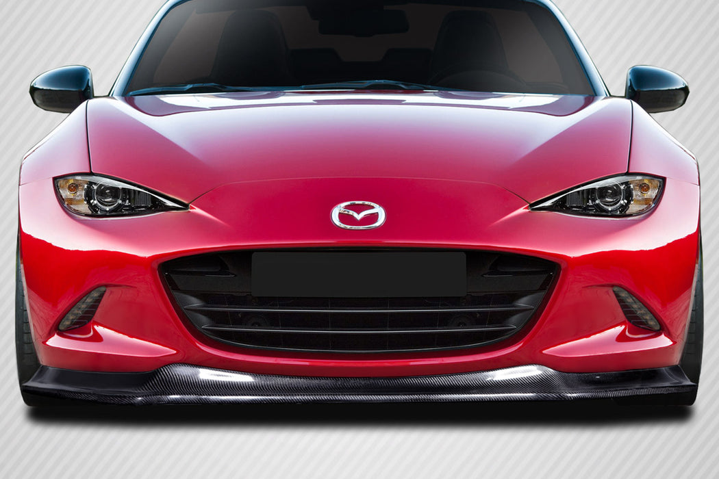 2016-2025 Mazda Miata Carbon Creations TKO RBS Front Lip - 1 Piece