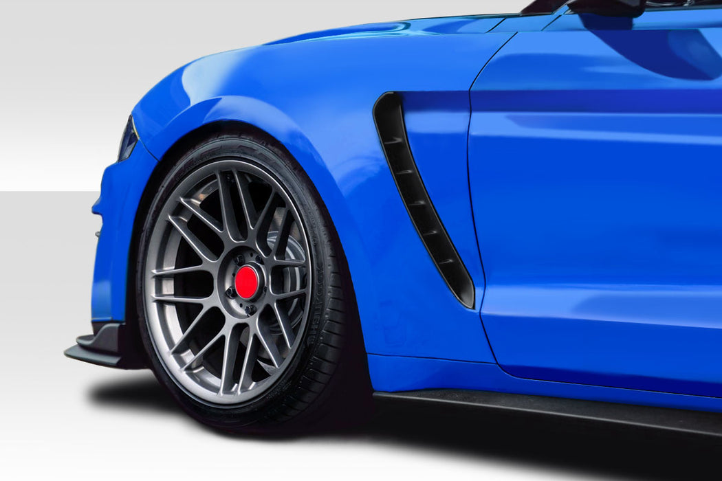 2018-2023 Ford Mustang Duraflex GT500 Wide Body Front Fenders - 2 Piece (S)