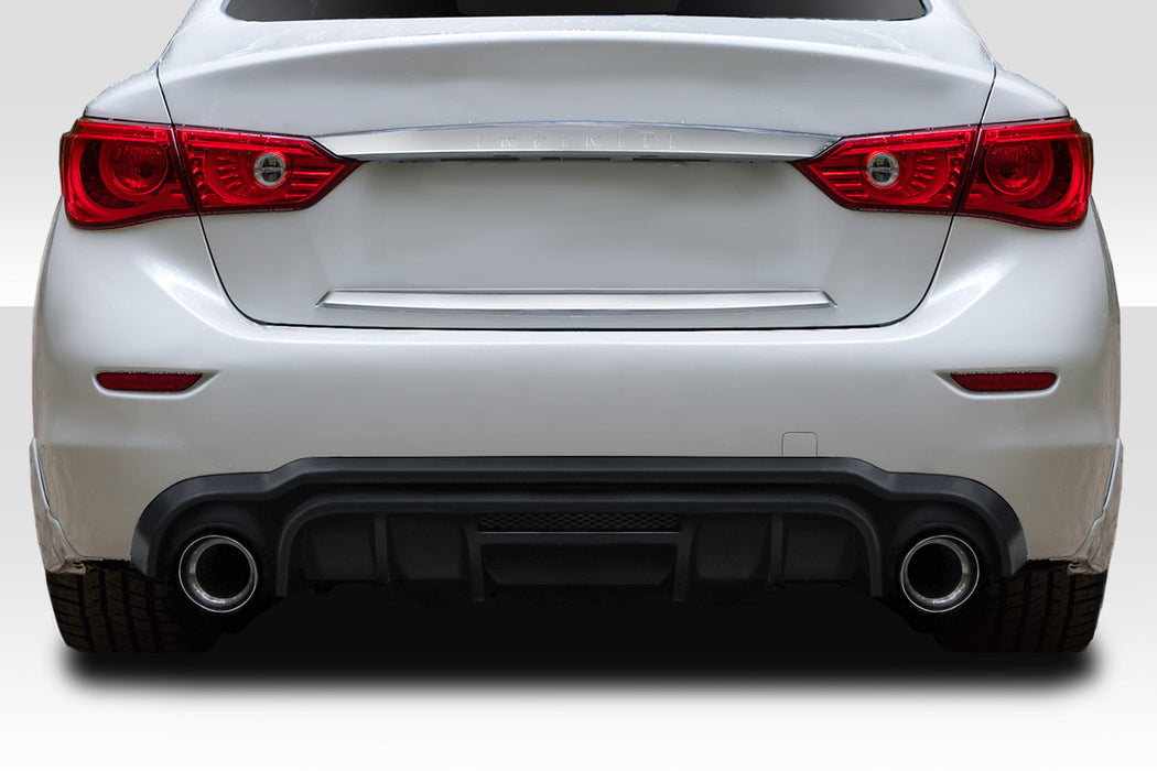2014-2017 Infiniti Q50 Duraflex Lightspeed Rear Diffuser - 1 Piece (S)