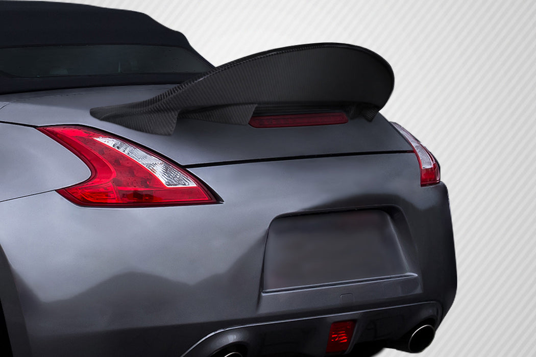 2009-2020 Nissan 370Z Z34 Convertible Carbon Creations Tornado Rear Wing Spoiler - 1 Piece (S)