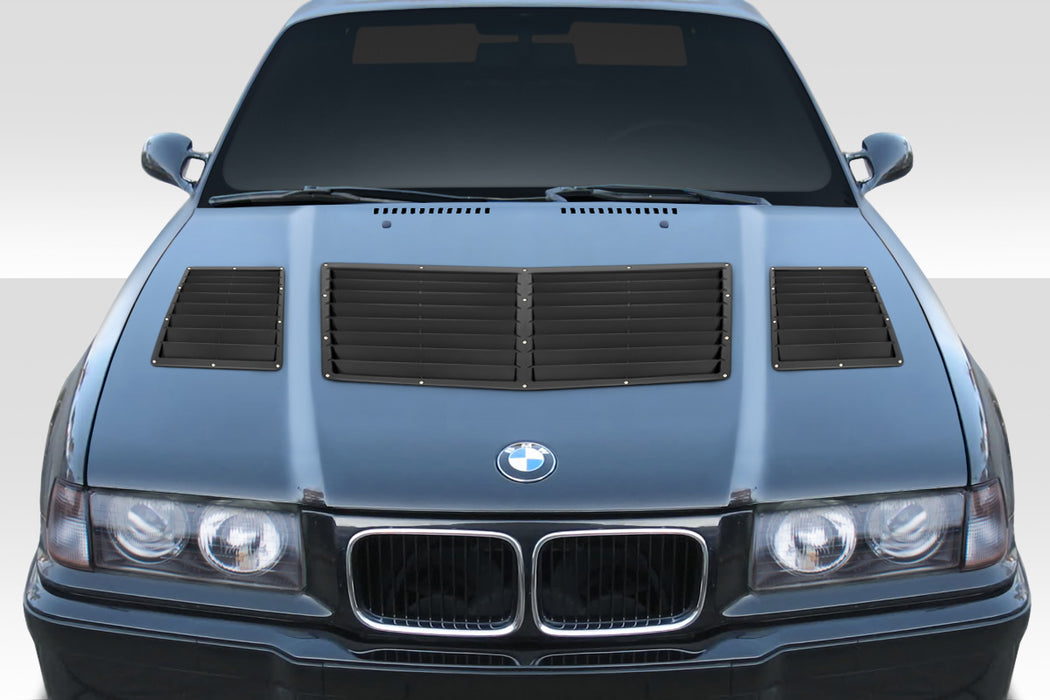 1992-1998 BMW M3 E36 2DR Convertible Duraflex GT1 Hood Vents - 3 Piece (S)