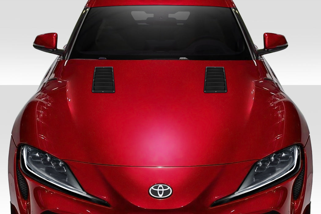 Universal Duraflex GT1 Hood Vents - 2 Piece (S)