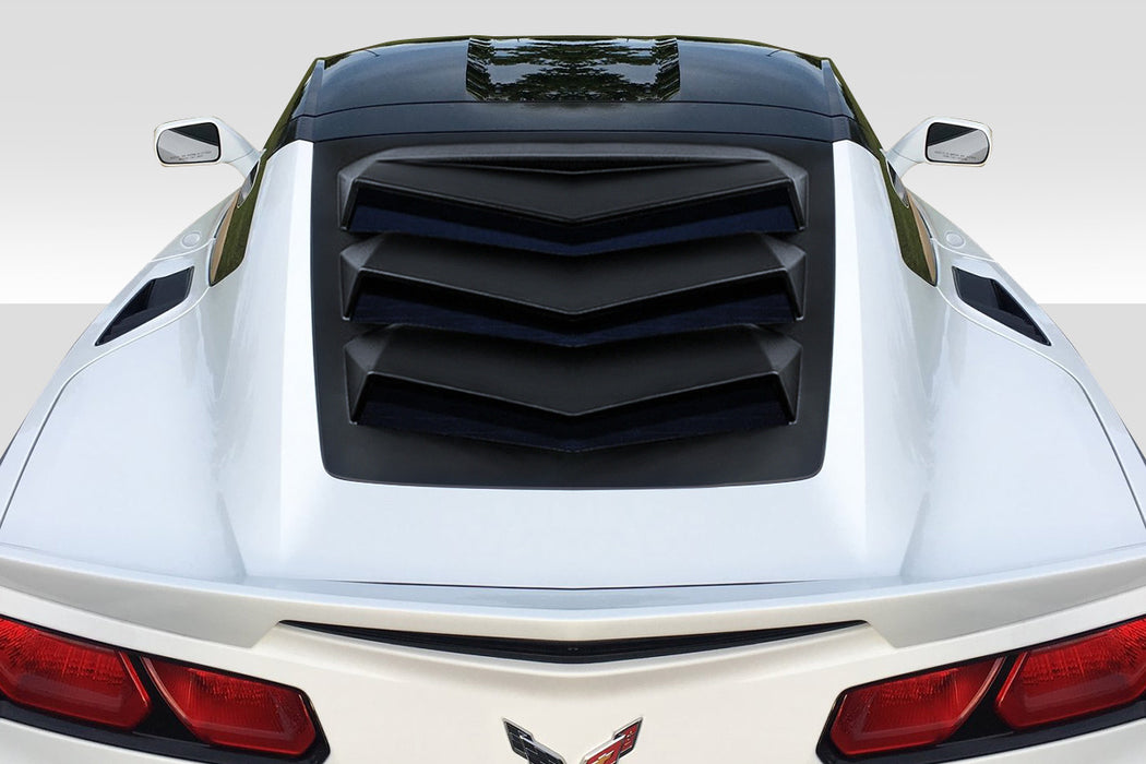 2014-2019 Chevrolet Corvette C7 Duraflex ZLR Rear Window Louver - 1 Piece (S)