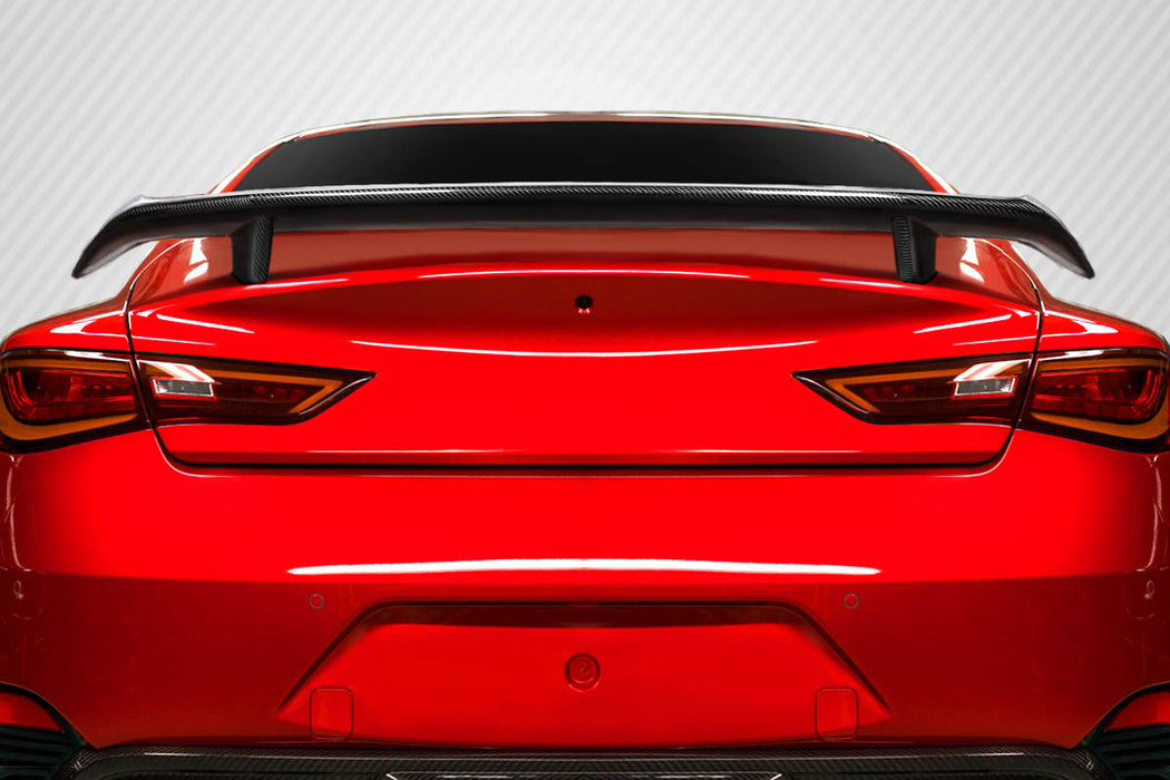 2017-2022 Infiniti Q60 Carbon Creations SR Rear Wing Spoiler - 1 Piece