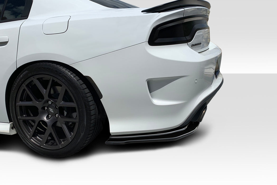 2015-2023 Dodge Charger Duraflex Rspec Rear Lip Add Ons - 2 Piece (S)
