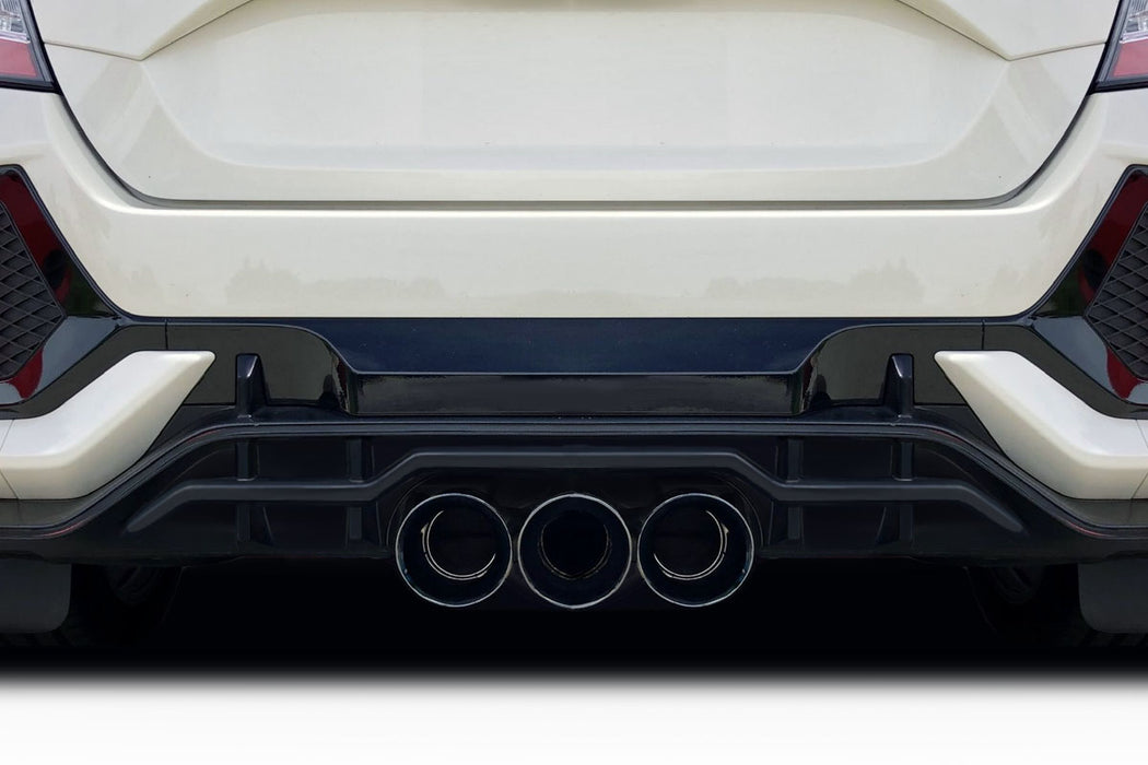 2017-2021 Honda Civic TypeR Duraflex BZ Rear Bumper Add On - 1 Piece (S)