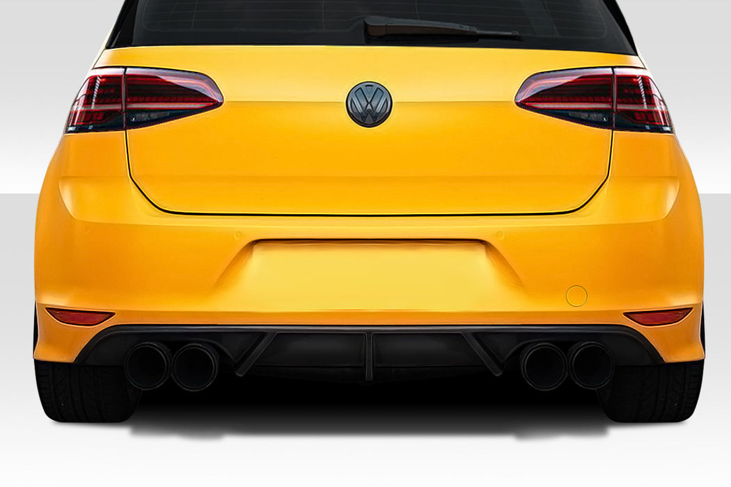 2015-2021 Volkswagen Golf R Duraflex RZ Rear Diffuser - 1 Piece (S)