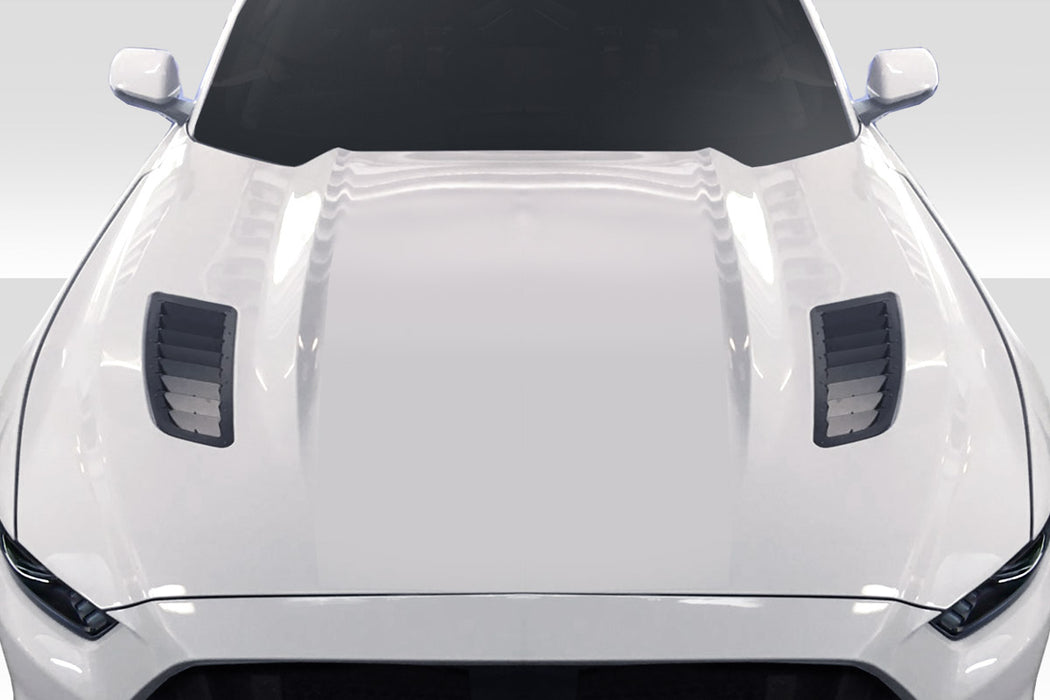 2015-2023 Ford Mustang GT350 Duraflex GT1 Side Hood Vents - 2 Piece (S)