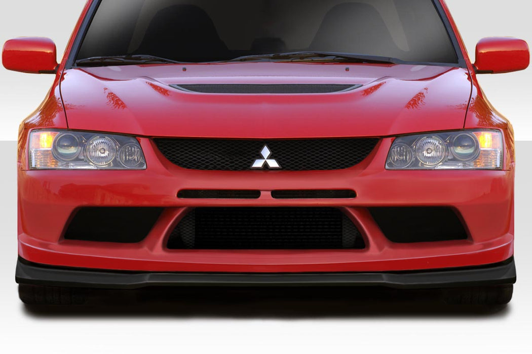 2003-2006 Mitsubishi Lancer Evolution 8 9 Duraflex Helico Front Bumper Cover - 2 Pieces (S)