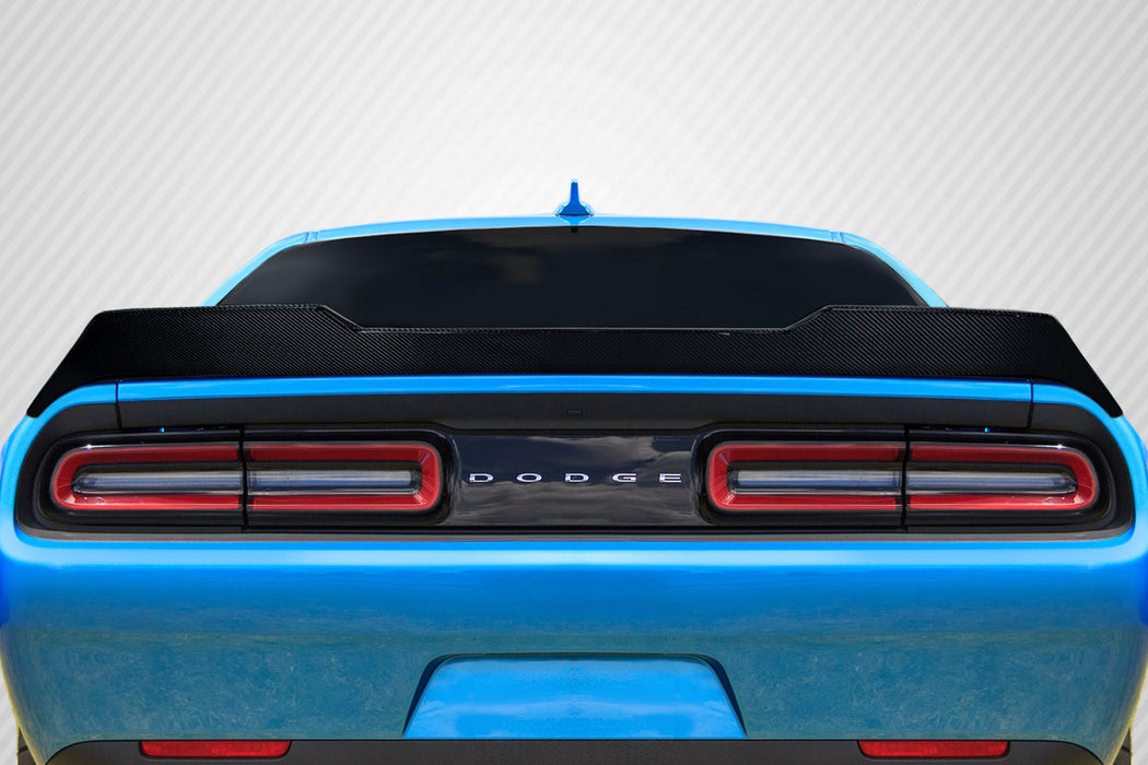2008-2023 Dodge Challenger Carbon Creations Strata Rear Wing Spoiler - 1 Piece (S)