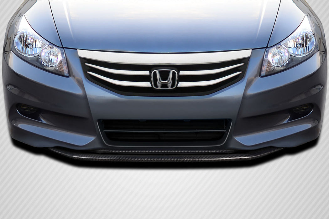 2011-2012 Honda Accord 4DR Carbon Creations Ergo Front Lip Spoiler Air Dam - 2 Pieces (S)