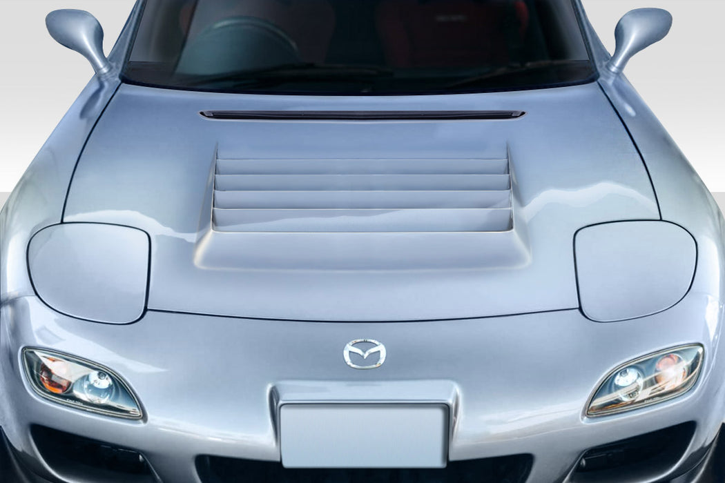 1993-1997 Mazda RX-7 Duraflex D1 Hood -1 Piece (S)