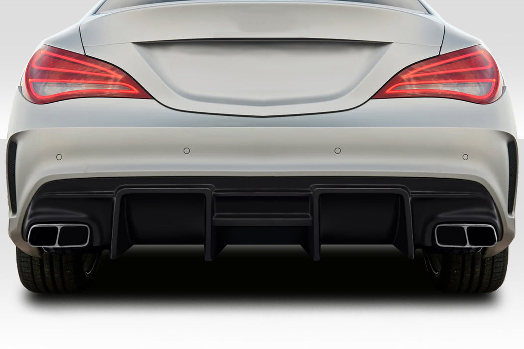 2014-2016 Mercedes CLA Class Duraflex Zex Rear Diffuser - 1 Piece
