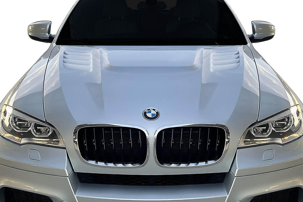 2008-2014 BMW X6M E71 E72 AF-1 Hood (GFK) - 1 Piece